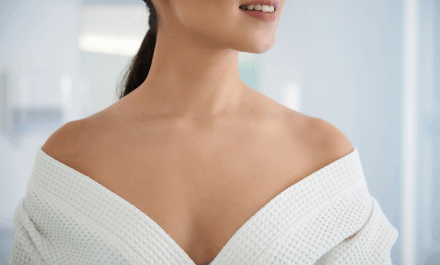 Décolleté Macchie della Pelle